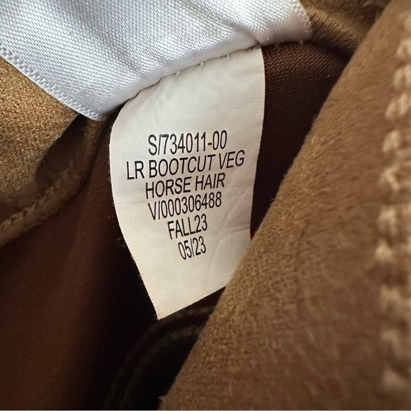 BANANA REPUBLIC Low Rise Bootcut Vegan Suede 90s Vintage Inspired Pants Size 26 - Picture 12 of 12